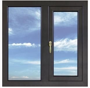 Τα εξωτερικά Casement αλουμινίου ανοίγματος παράθυρα στεγανοποιούν το κοίλο γυαλί