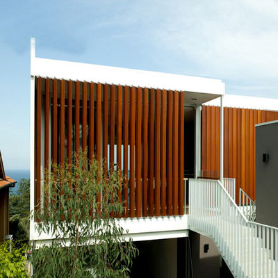 Prefabricated Horizontal Vertical Aluminum Sunshade Louvers